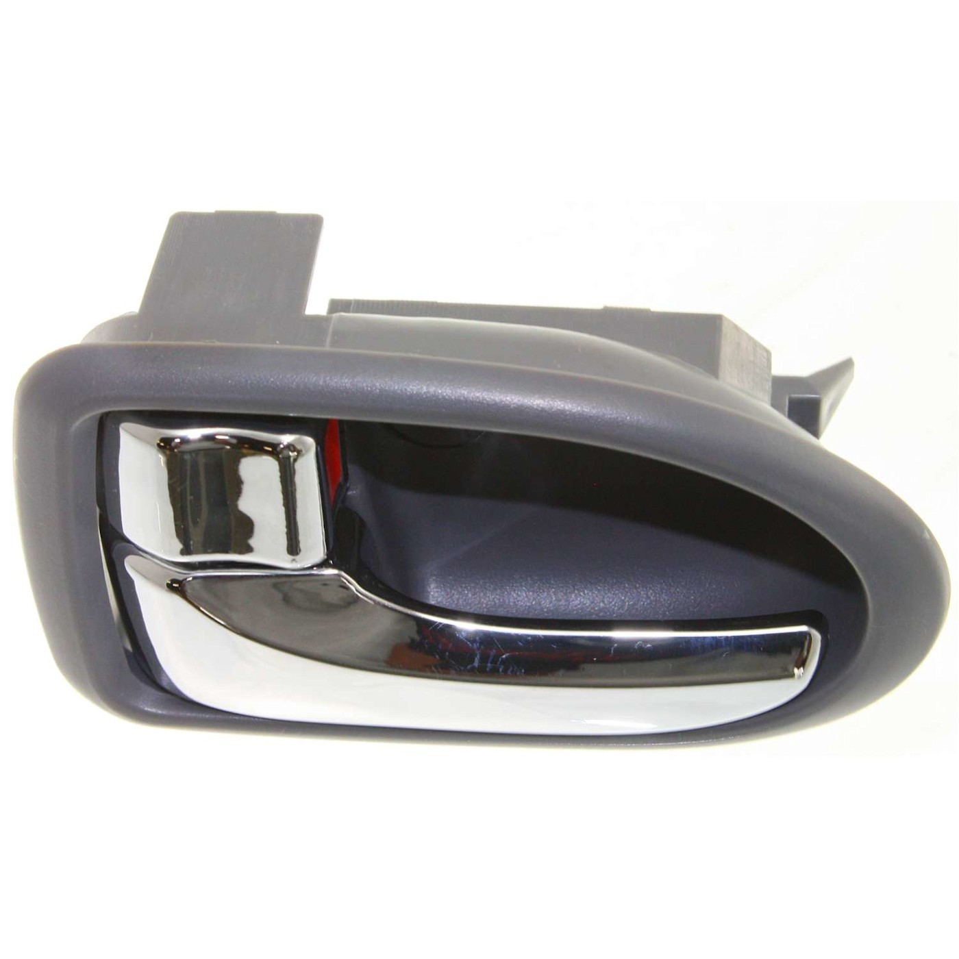 Front Chrome & Gray Interior Inside Door Handle Left Driver for 00-06 Mazda MPV
