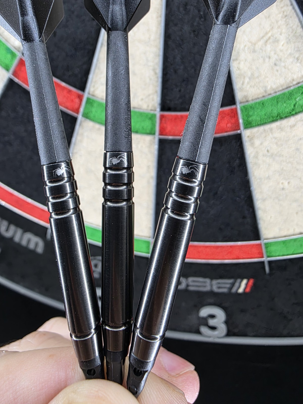 Laserdarts Black Widow Soft Tip Darts 18g 90% Tungsten