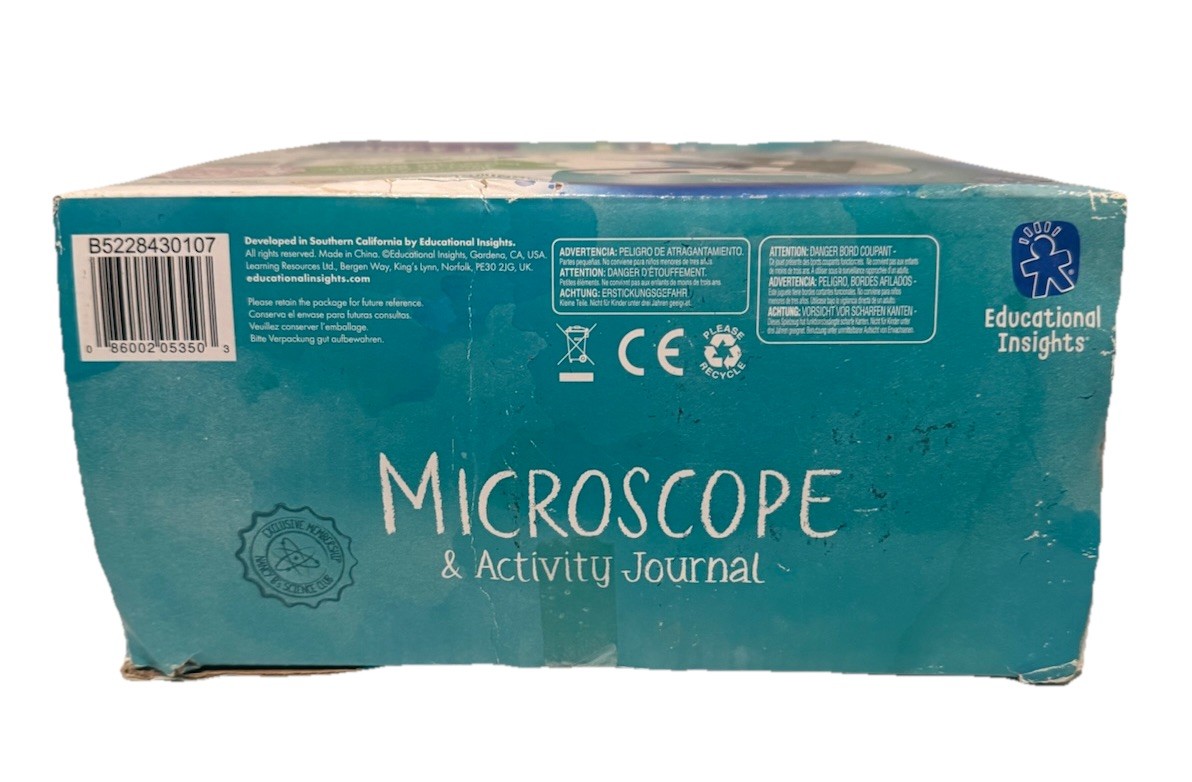 Nancy B's Science Club Microscope and Activity Journal New In Box