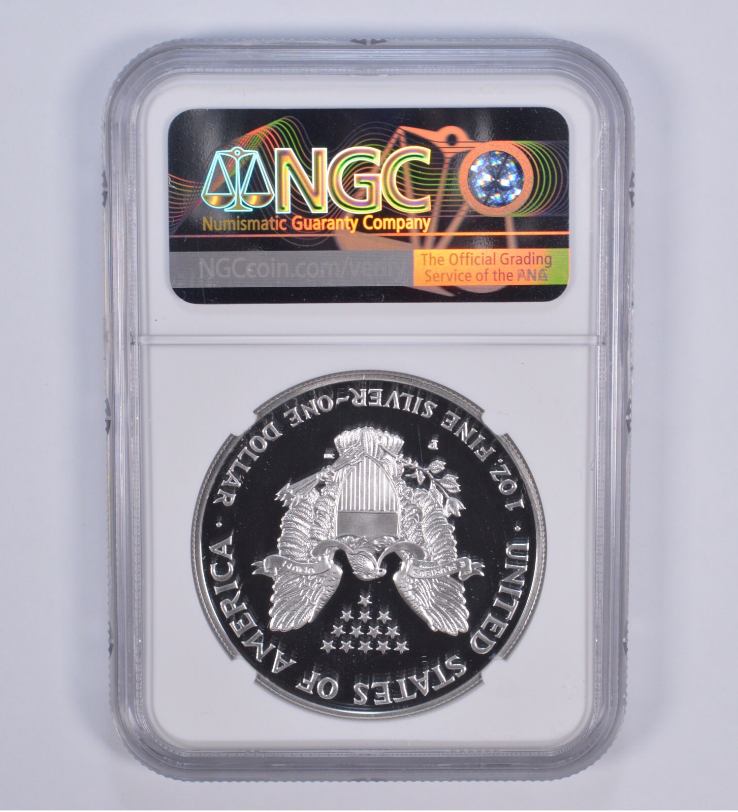 Proof 9.9 2000-P American Silver Eagle $1 NGC X NGCX - Almost PERFECT
