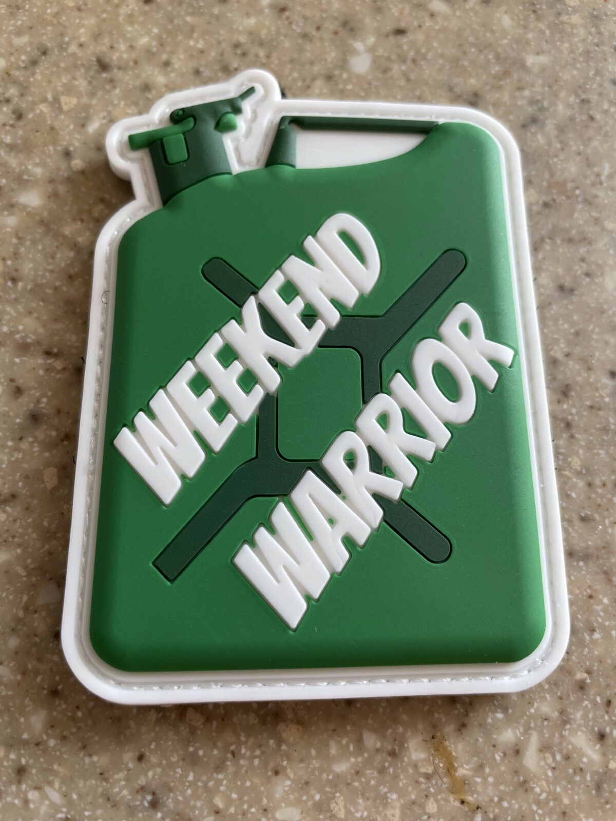 Weekend Warrior - Overlanding Morale Patch (hook backed for easy attachment)