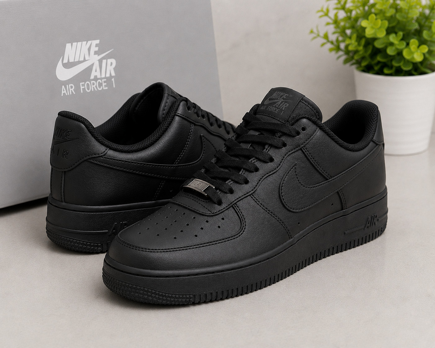 Nike Air Force 1 '07 Black Men Women Sizes CW2288-001 NBY New Shoes Authentic