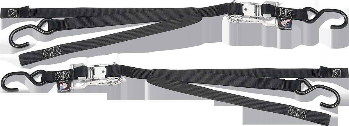 Powertye 33722 Tiedown Rat 1" with Tie Black