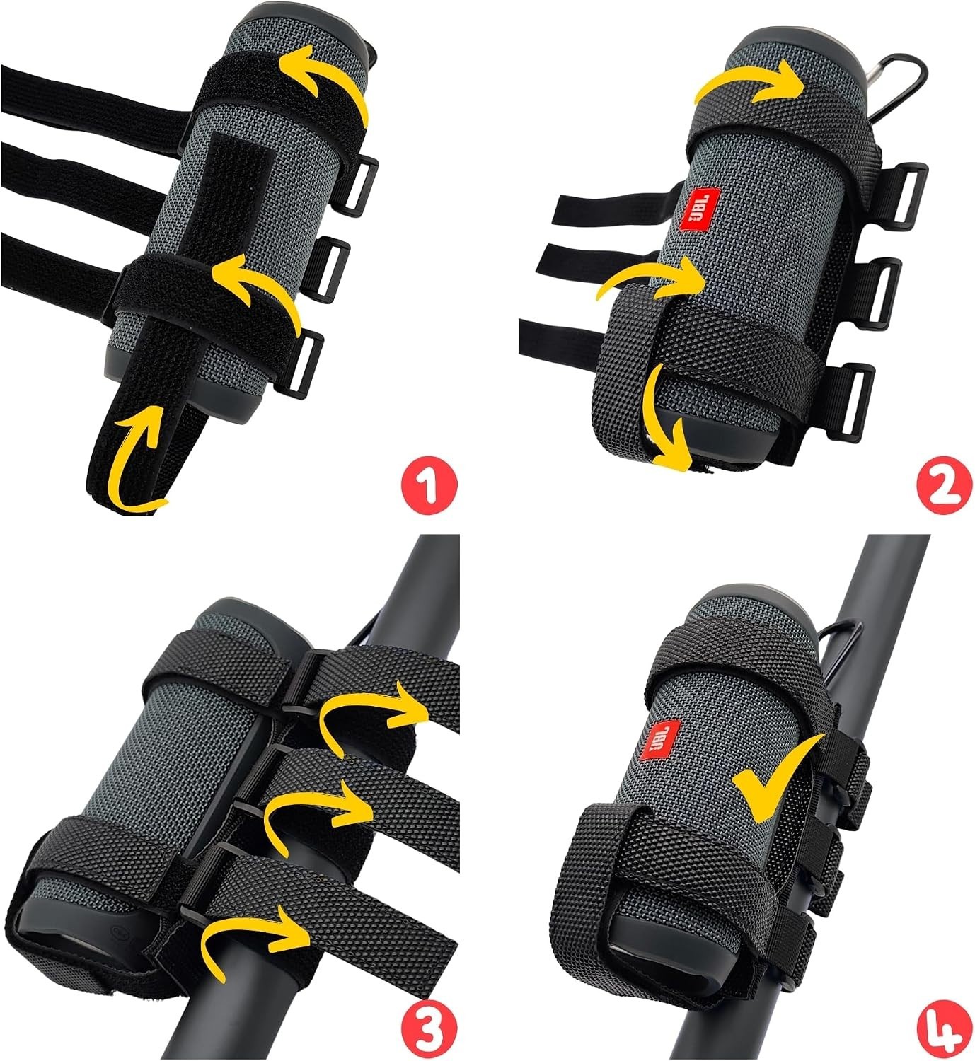 Portable Speaker Mount Strap Holder - Compatible for JBL Bluetooth Speaker Flip