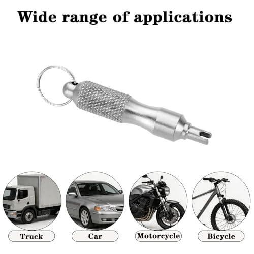 2 PCS Valve Stem Removal Tool & Valve Core Tool - Tire Valve Stem Tool |