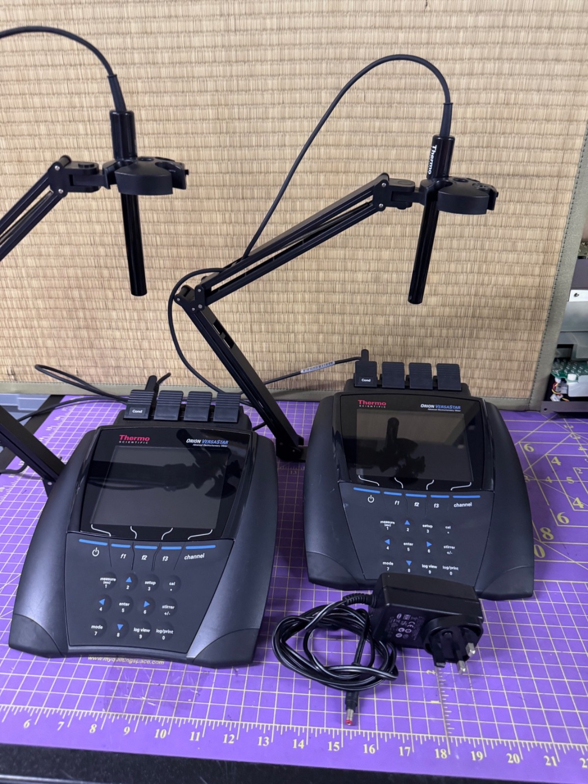 Lot of 2 thermo scientific orion versastar Meter