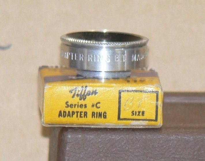 Tiffen Series C  BT Screw-On Lens Adapter with Retaining Ring for Movie Cameras