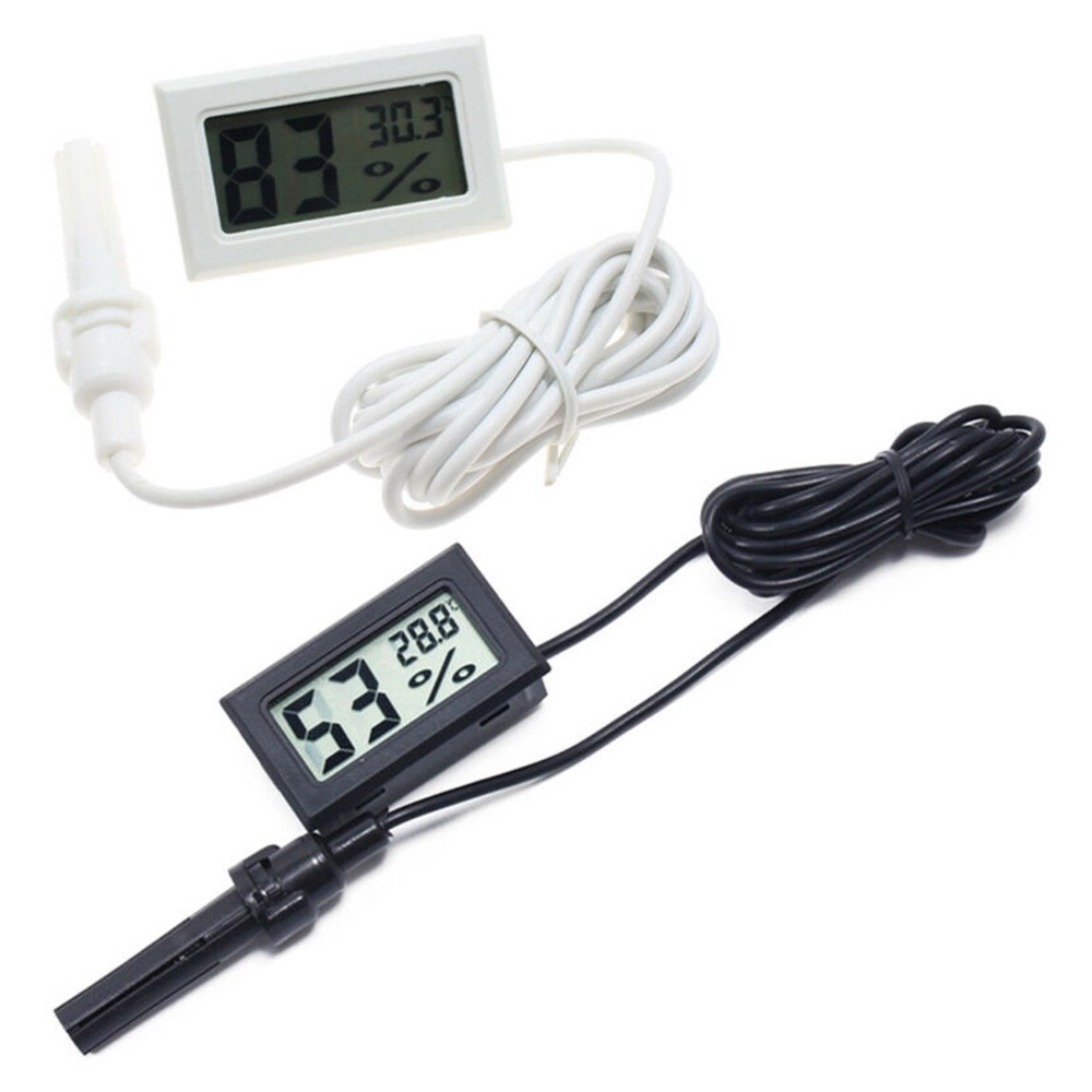 High Quality LCD Digital Embedded Thermometer Hygrometer For Indoor, Outdoor