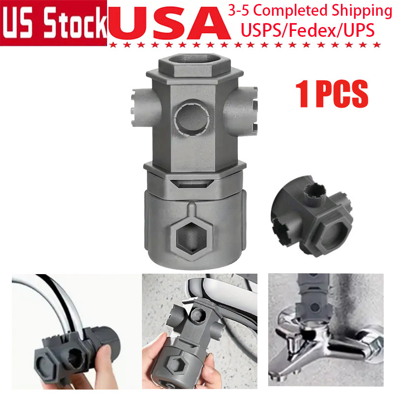 16 in 1 Wrench All in One Faucet Wrench Tool For Faucet Installation & Repair US