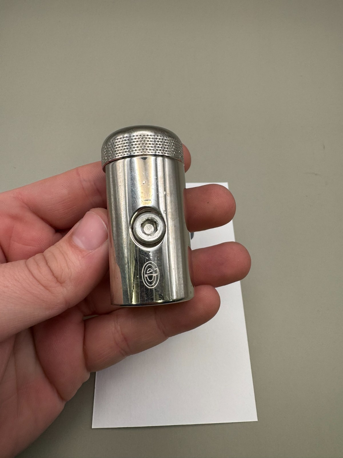 Custom Products On/Off ASA-Gloss Silver
