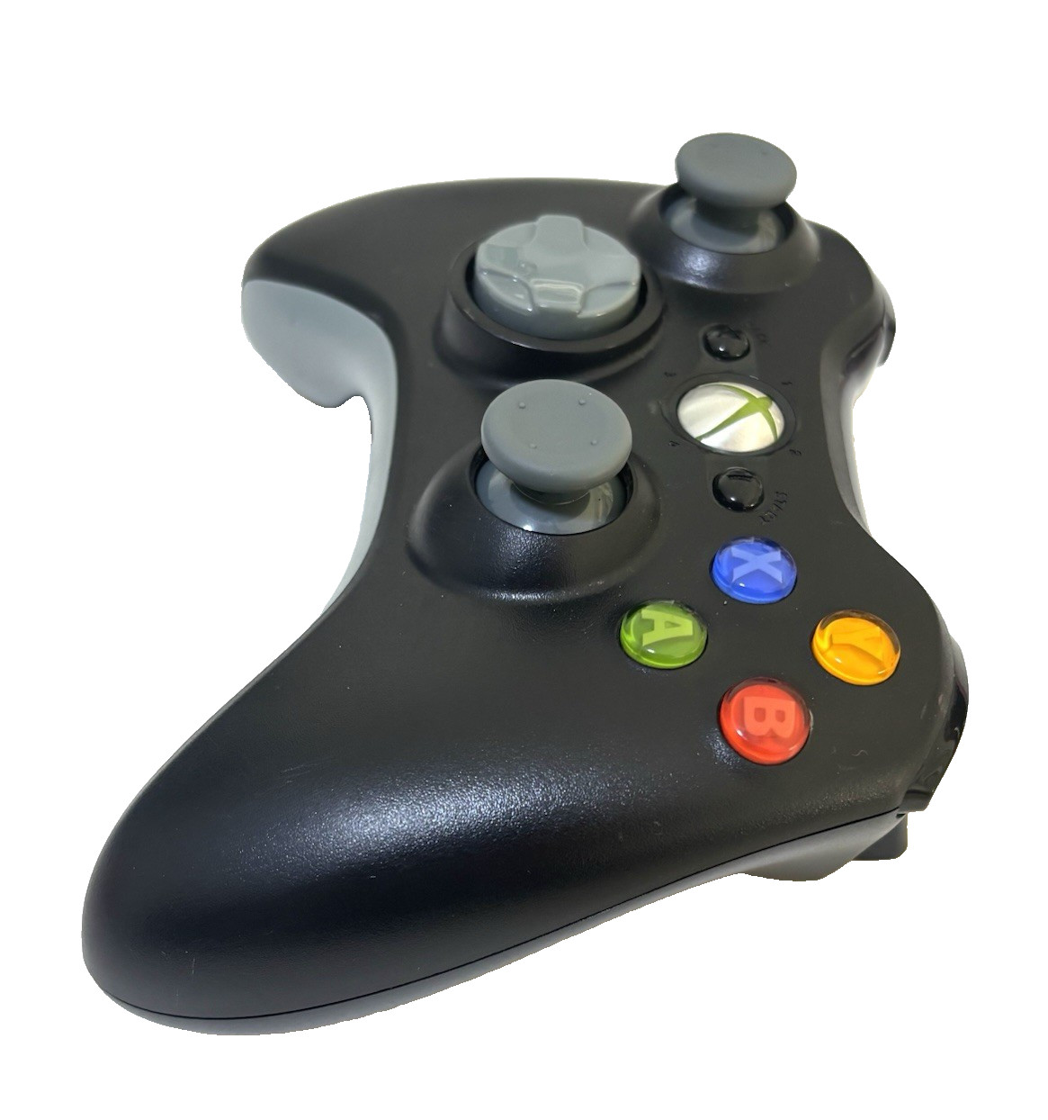 Official Microsoft Xbox 360 Wireless Controller Black Gray OEM Xbox 360