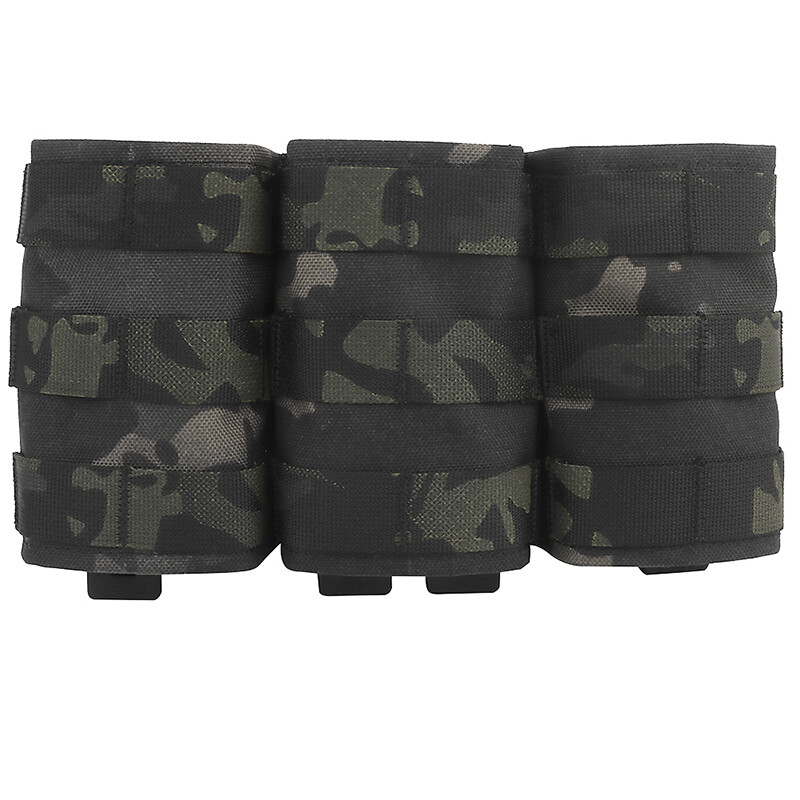 Wosport Tactical Mag Pouch Triple Mag Carrier FAST 7.62mm MOLLE Pouch Military