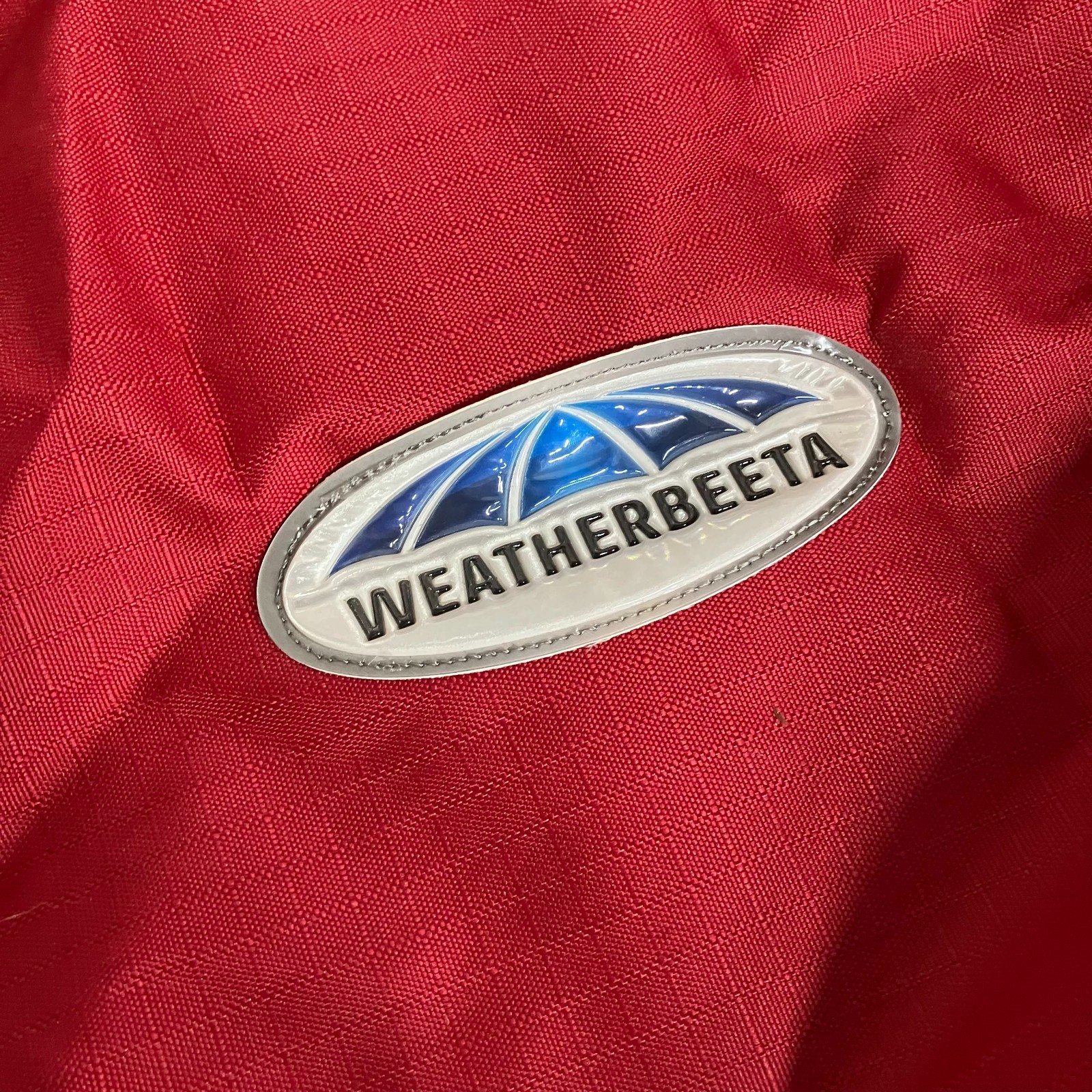 WeatherBeeta ComFiTec Classic Neck Rug Lite Size Warmblood Red/Silver/Navy