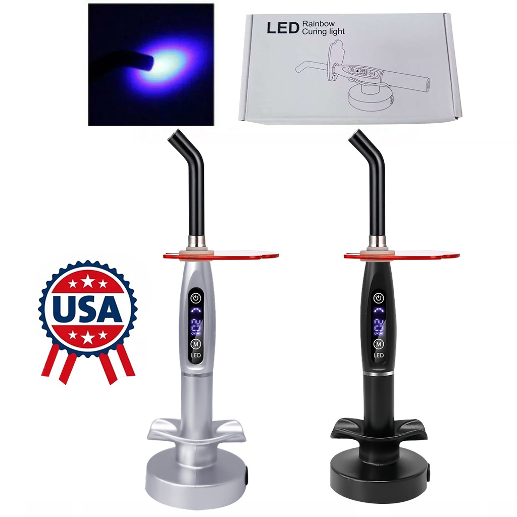 Dental LED Curing Light Lamp  Lamp Cordless 5W 2 colors de