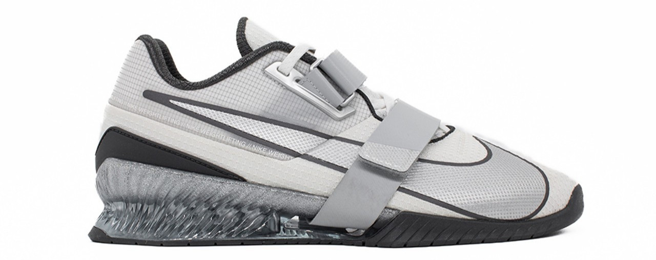 NIKE Romaleos 4 SE Weightlifting Shoes Silver Gray Men's 7 NEW FZ8663-100  $200