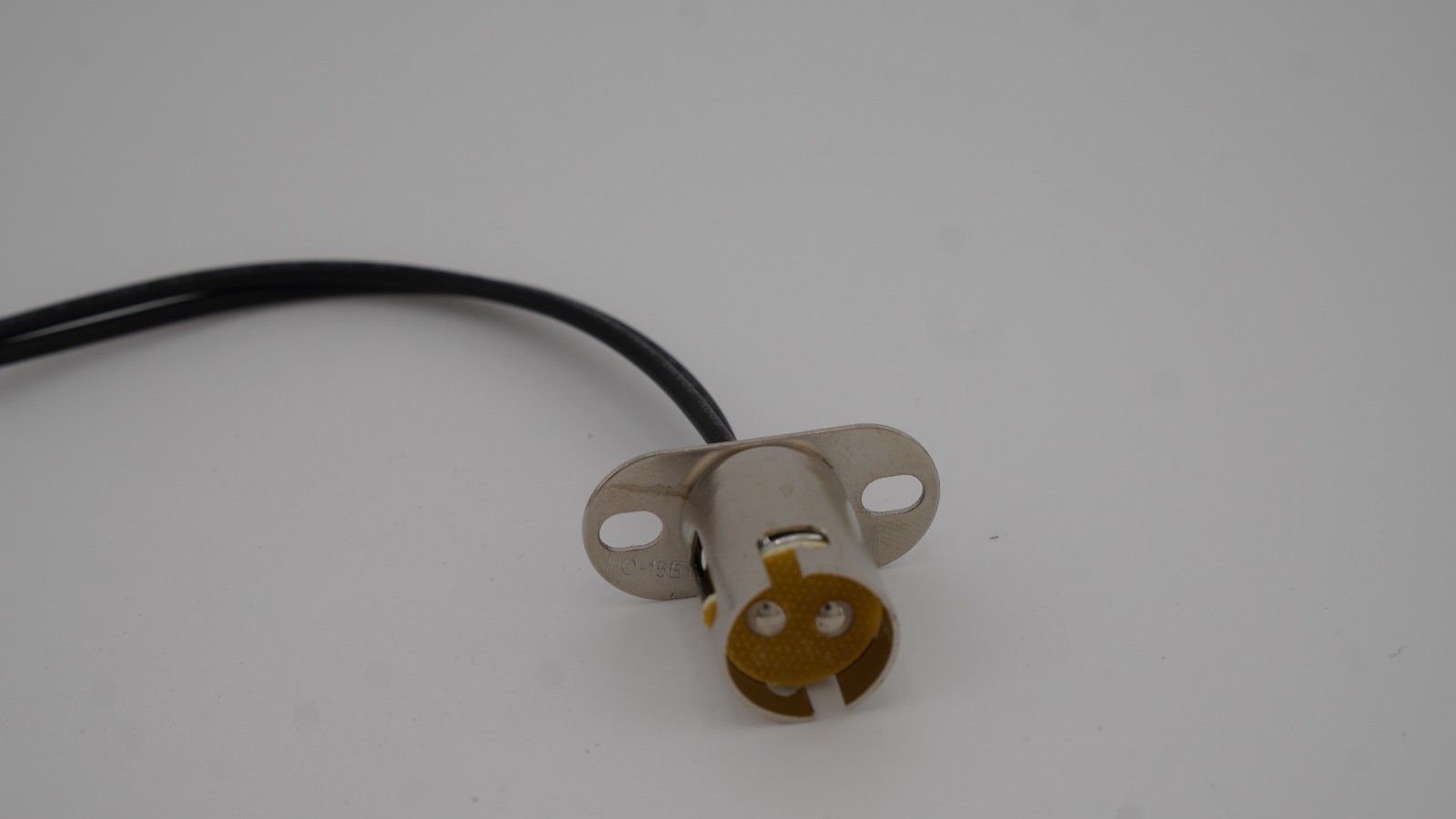 BA15D-SW Wired Bayonet Base Socket
