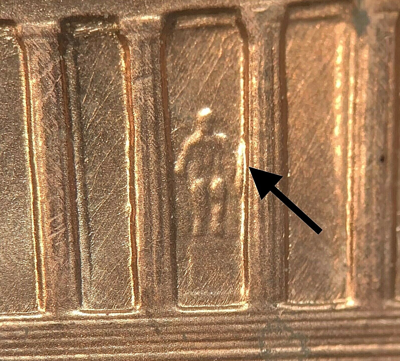 2000 P Lincoln Memorial Cent-DOUBLED DIE REVERSE-1DR-003-(AU/RD) AWESOME!!