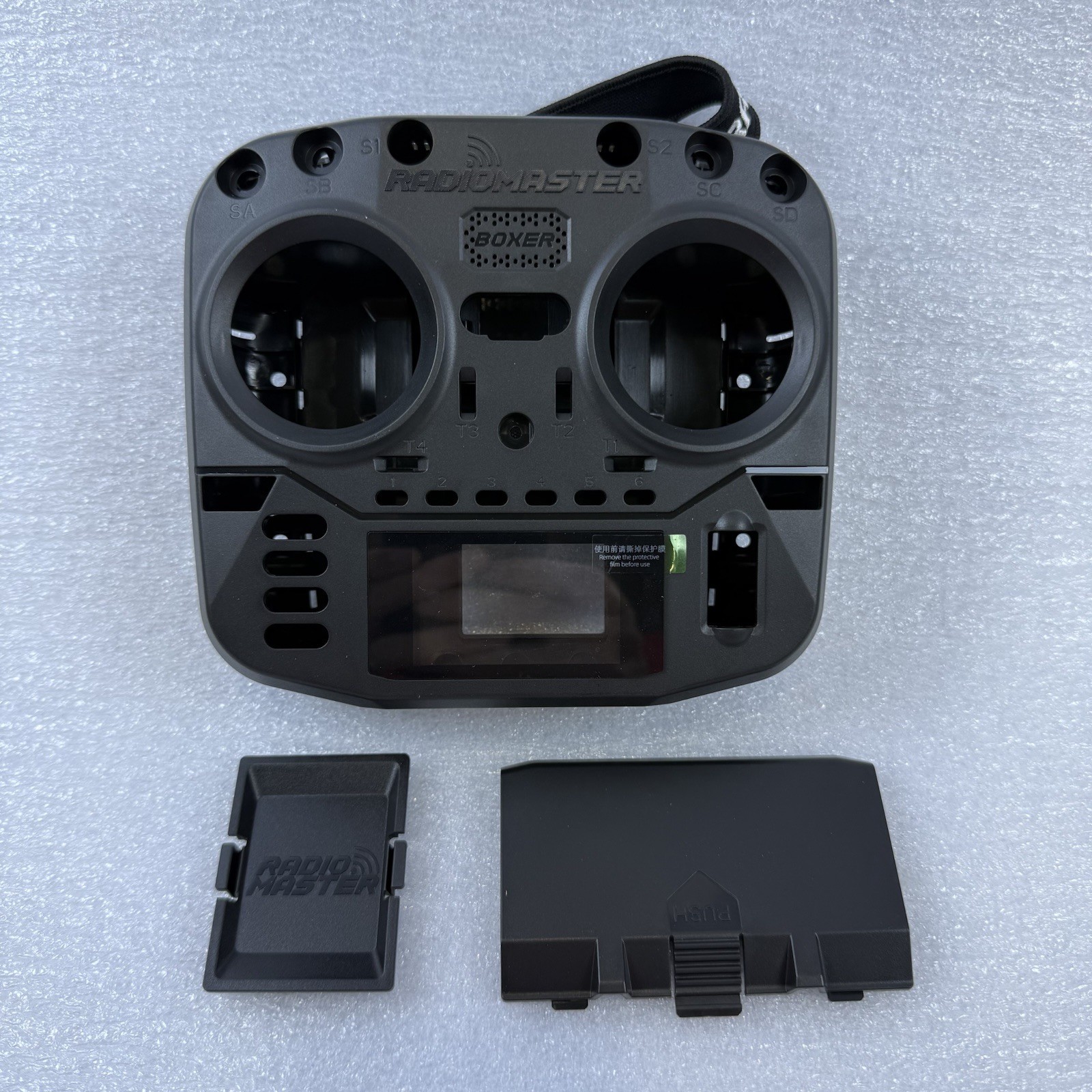 RadioMaster Boxer Black Shell Set Case Radio Master