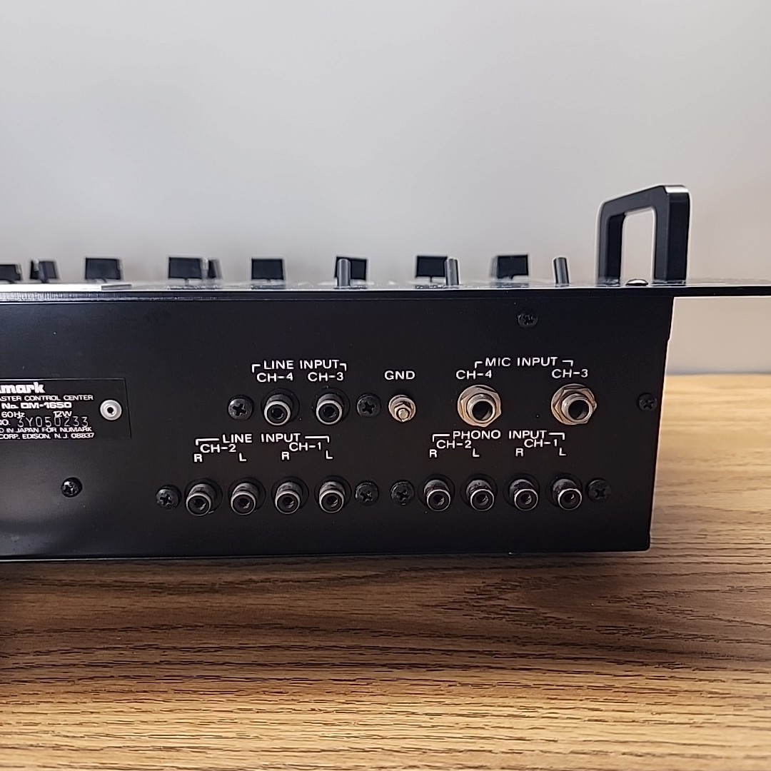 Vintage Numark DM 1650 Stereo Equalizer DJ Mixer