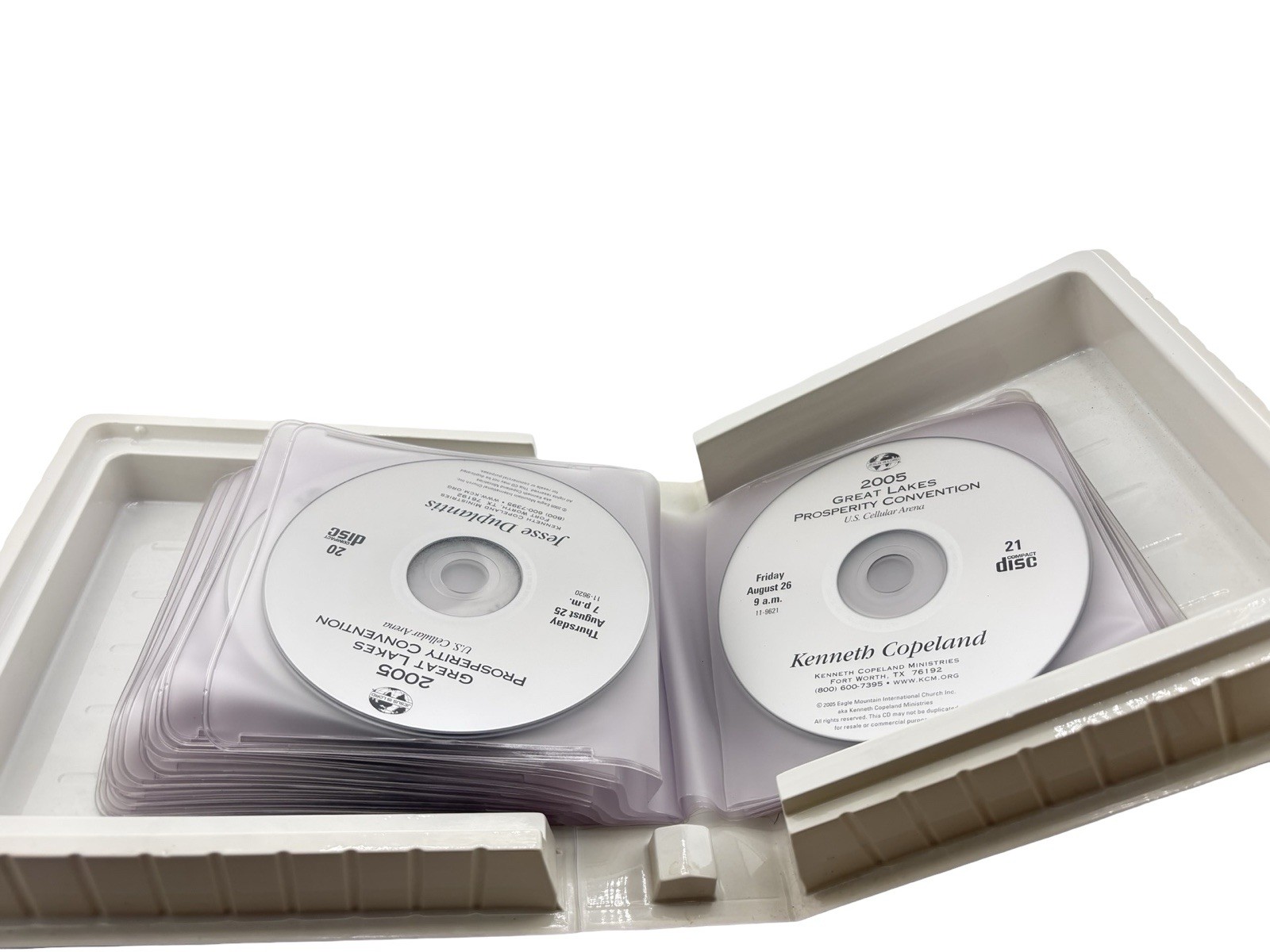 2005 Great Lakes Prosperity Overflow Convention Kenneth Copeland 31 CD Set