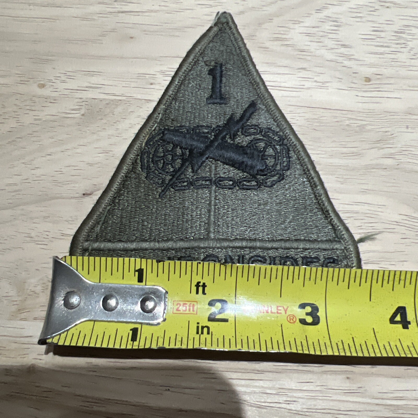 Vintage US Army Old Ironsides #1 First Armored Edition Triangle Patch