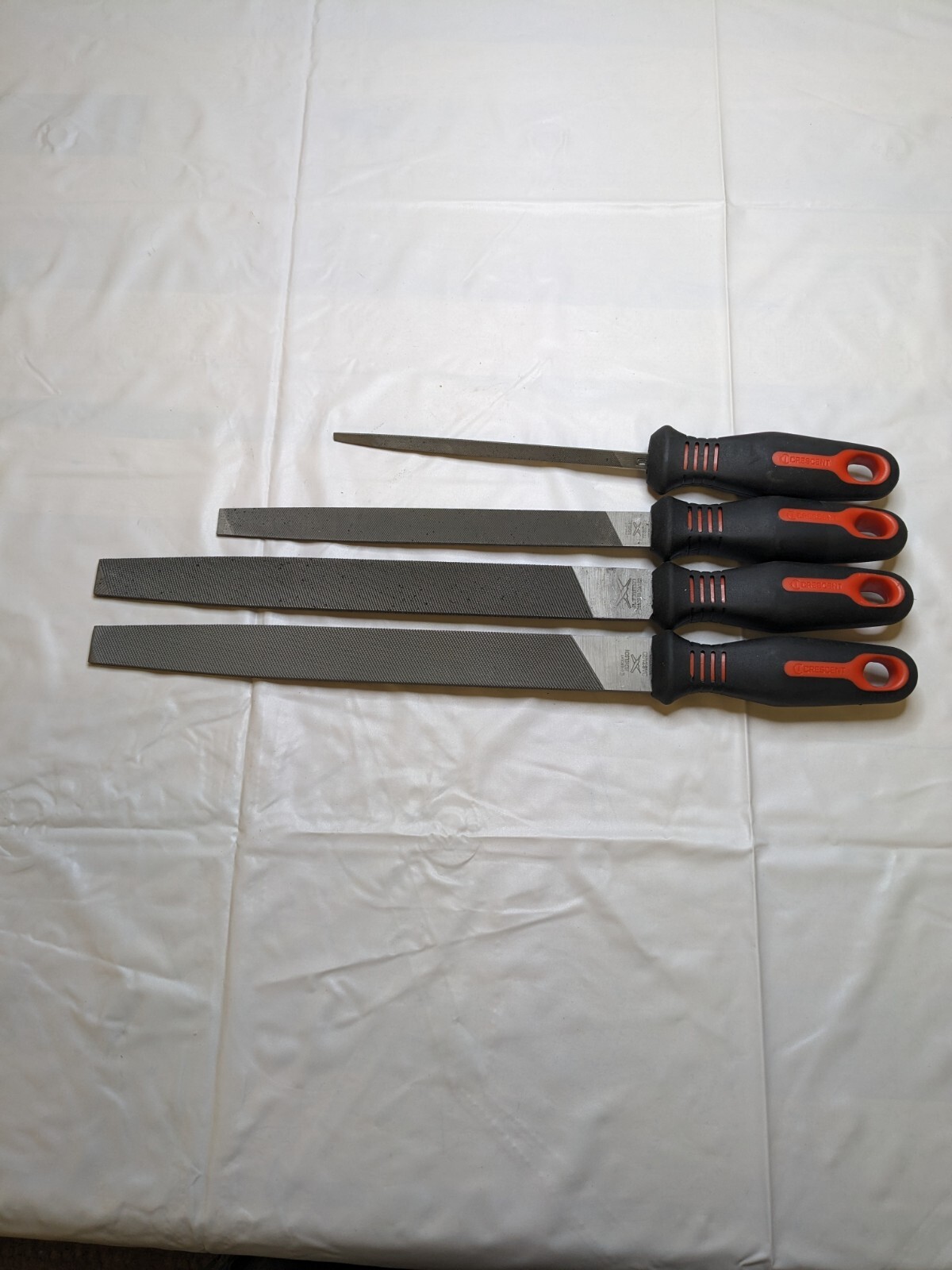 Crescent 4 Pc 6", 8" & 10" File Set with Ergonomic Handles 22