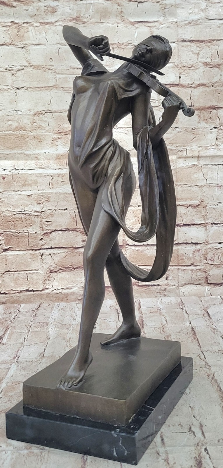 Hand Made Signed Original Artwork by Italian artist Aldo Vitaleh Nude Figurine