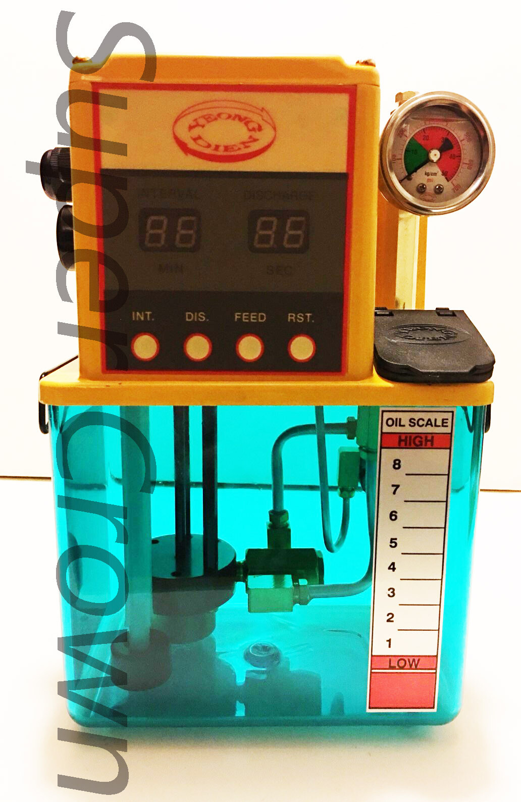 Yeong Dien CNC Lube Pump 2L Tank Industrial w/ Pressure Relief CE 220V TM-302CFW