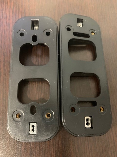 ENS, Angled Mounting Brackets Video Doorbell, HNC2DB11C-W-BK