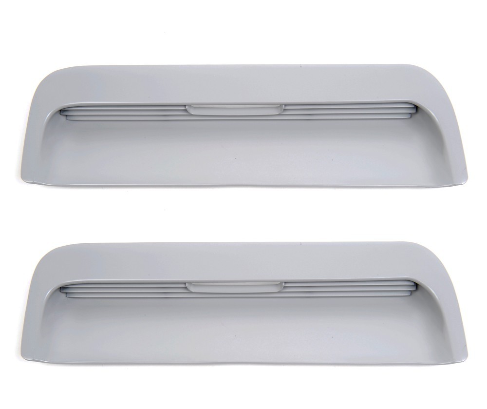 NEW! 1967 - 1968 Mustang Hood Mounted Turn Signal Lamp Grill and Inserts Bezels