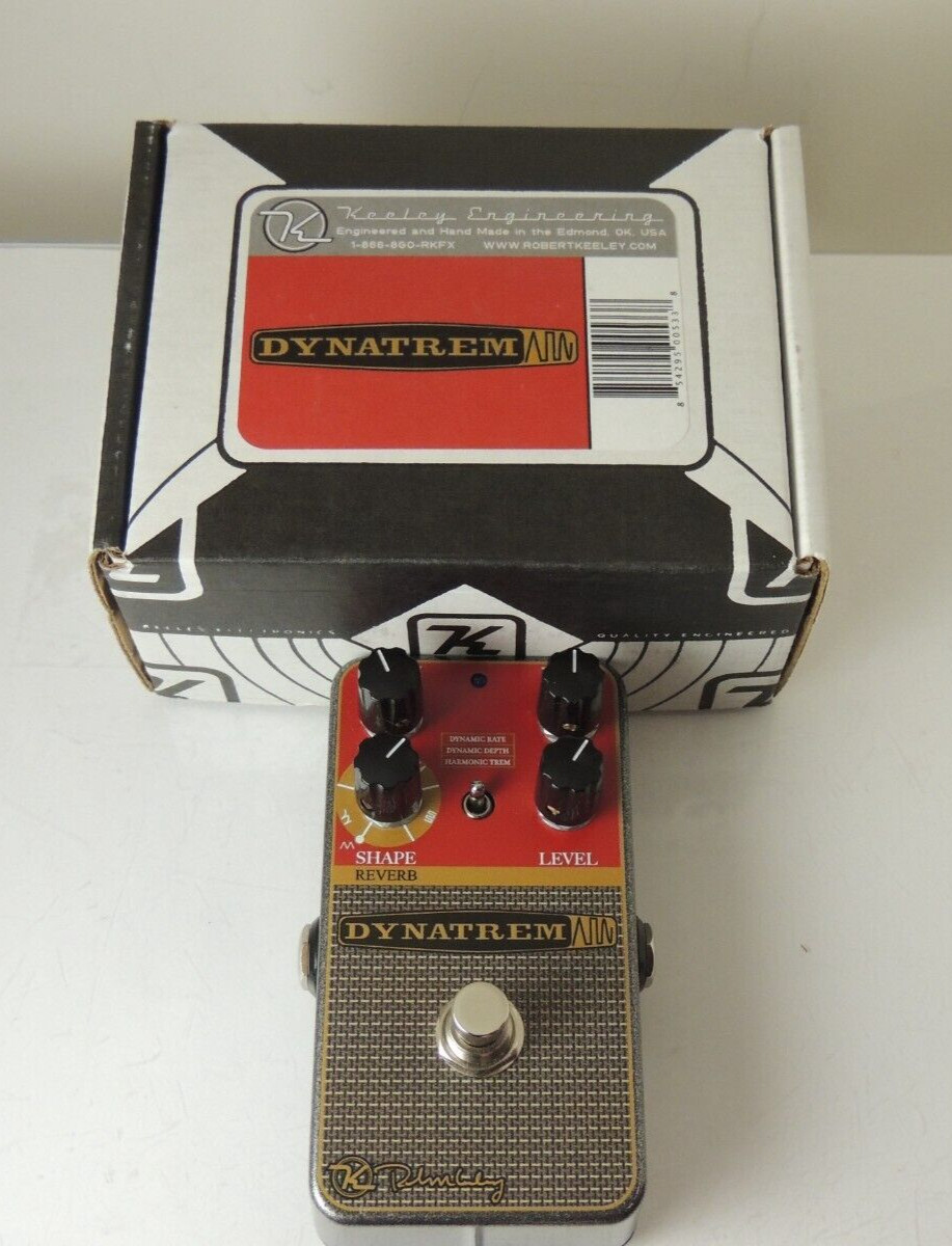 Keeley Dynatrem Tremolo Effects Pedal Dyna Trem Free USA Shipping