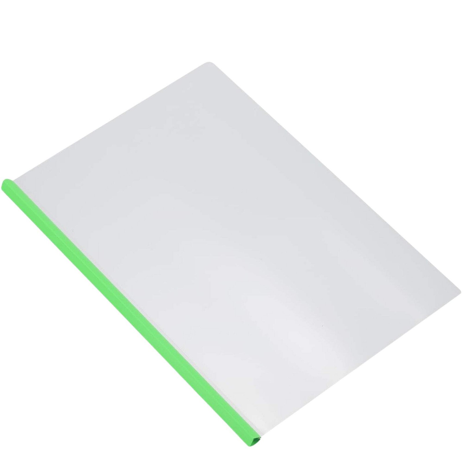 Slide Grip Report Covers – Letter Size – Clear Front & Back with Sliding Bar: 5