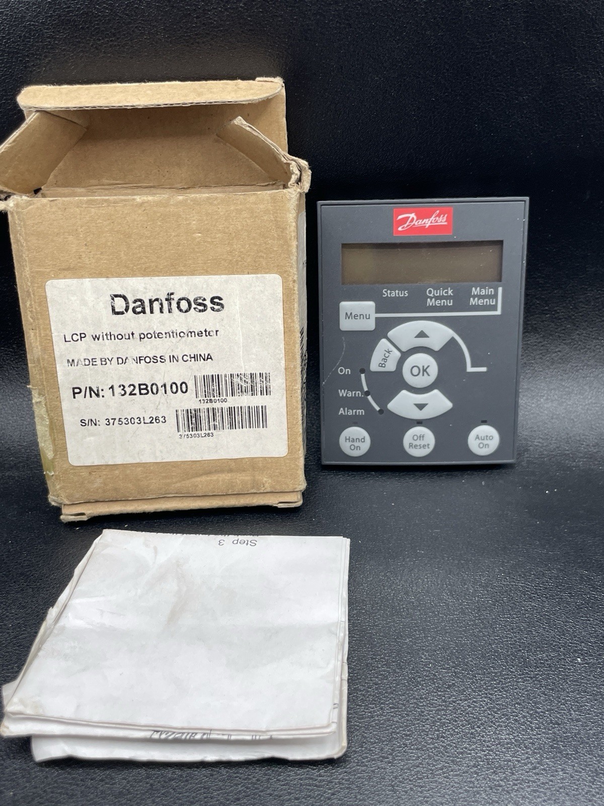 Danfoss LCP11 Control Panel - Model 132B0100