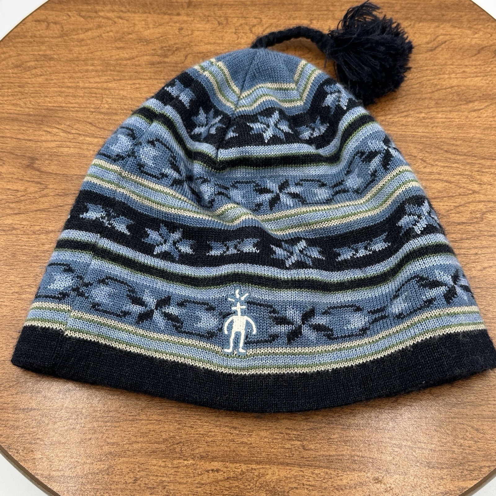 Smartwool Kids 100% Merino Wool Pom Pom Tassel Beanie
