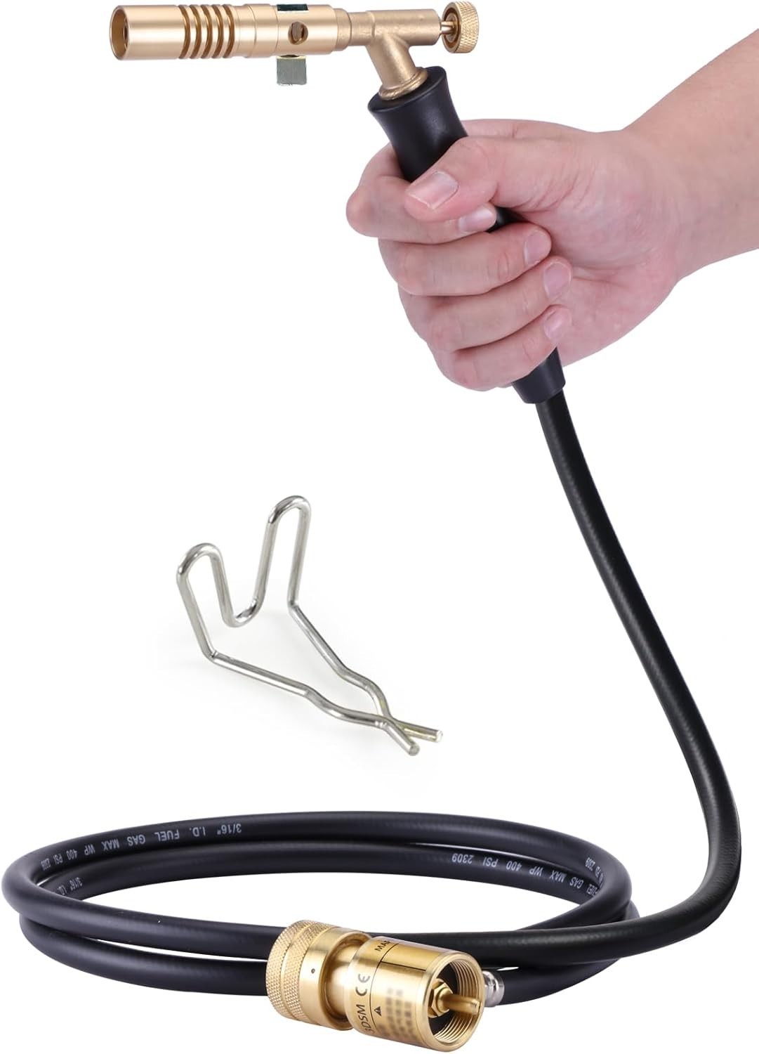 High-Temperature Propane Torch Kit - Ideal for HVAC, Plumbing & DIY Projects