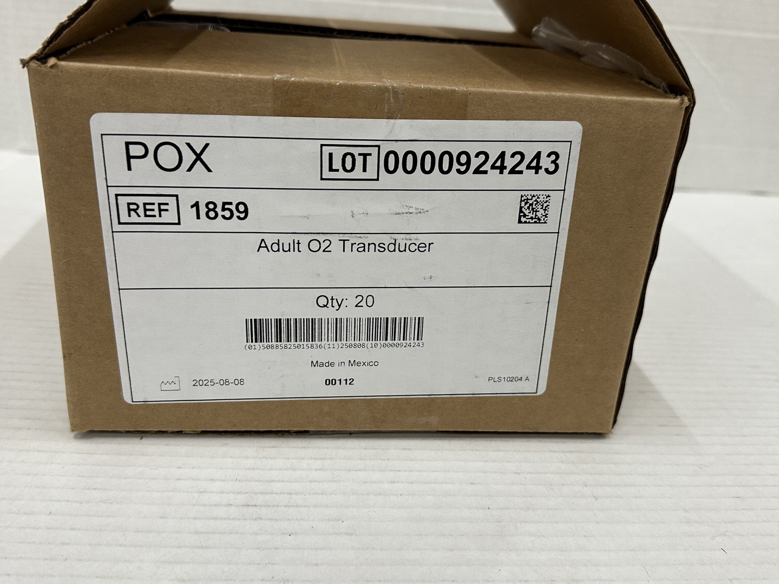 20 Stryker 1859 Adult Pulse Oximeter Sensor