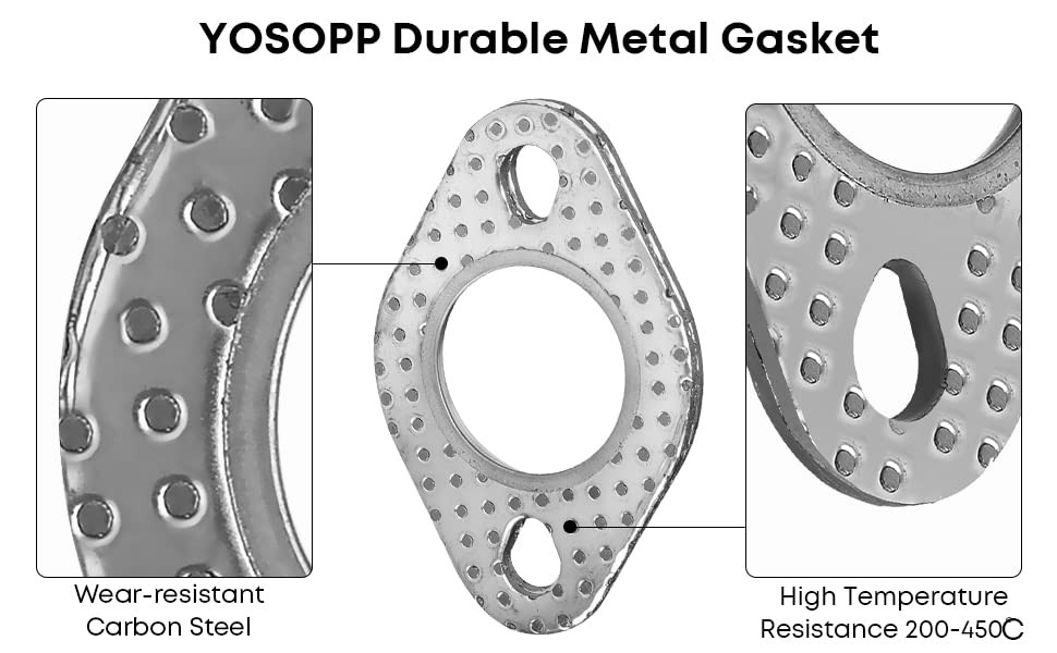 Exhaust Gasket for Engine Scooters, 27mm 5PCS