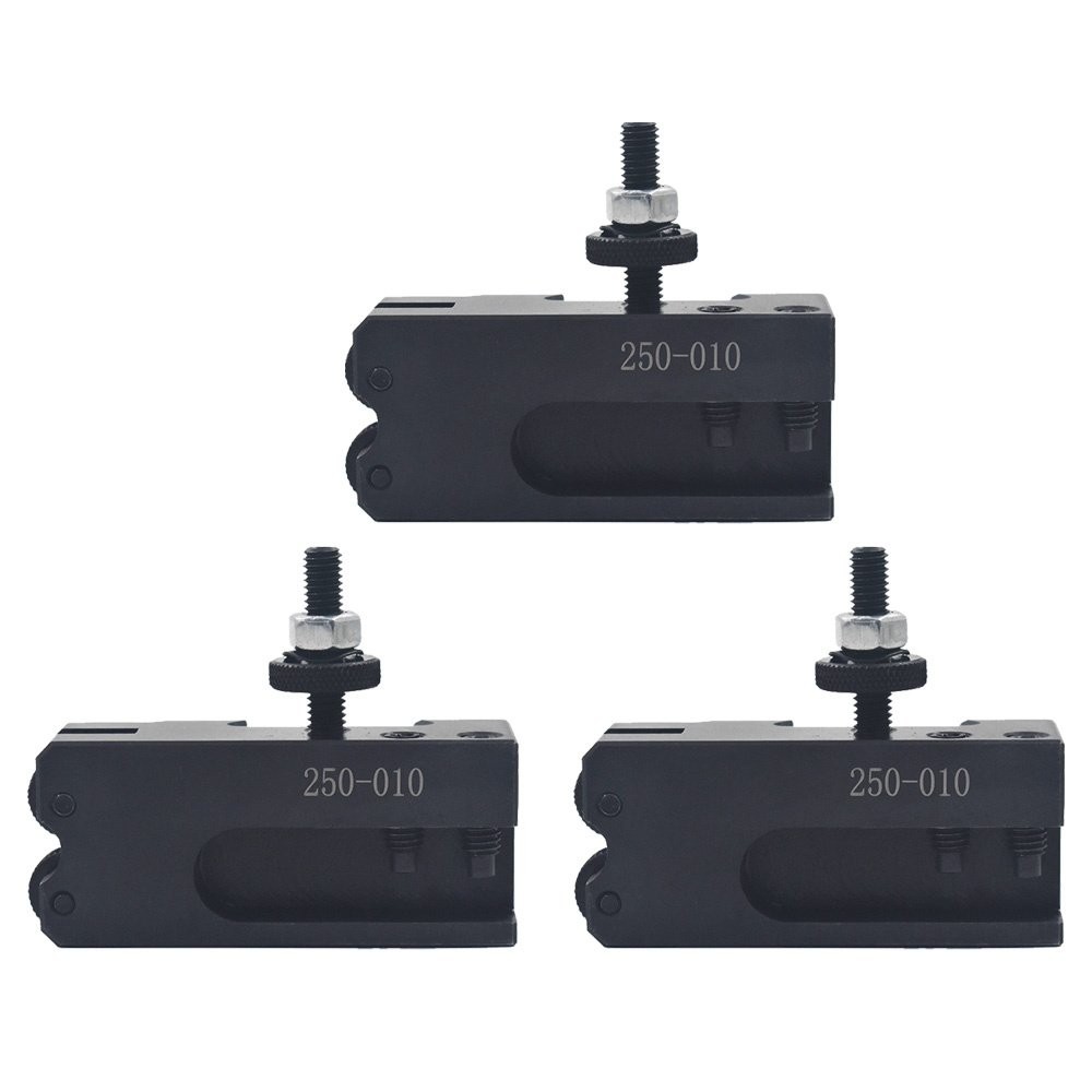 3 Pcs Quick Change #10 Turning&facing Holder CNC Lathe Tool Post Oxa (250-010)