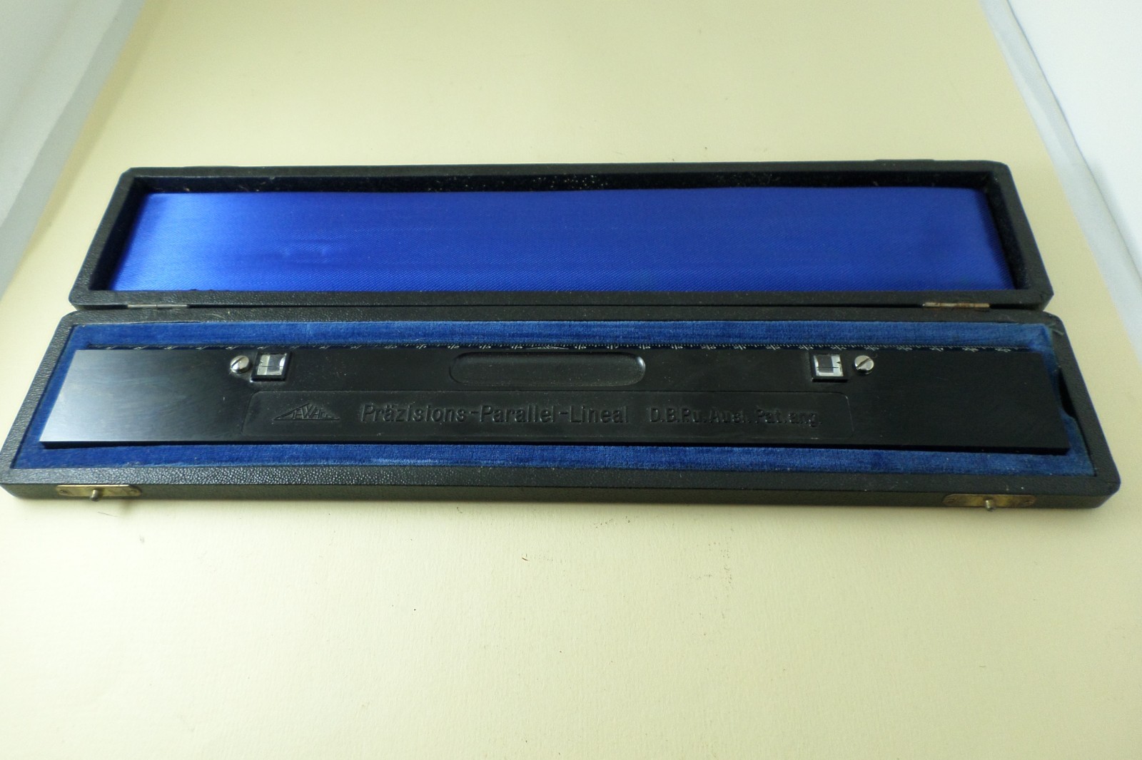 Vintage Dewag (Germany), Engineers Precision Parallel Rule, Boxed, VGC (A870)