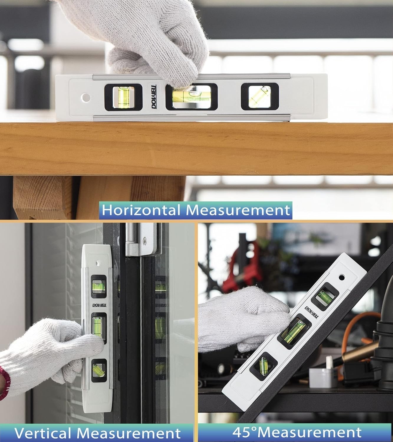 Lightweight Magnetic Torpedo Level - Ideal for Precise Home Alignments