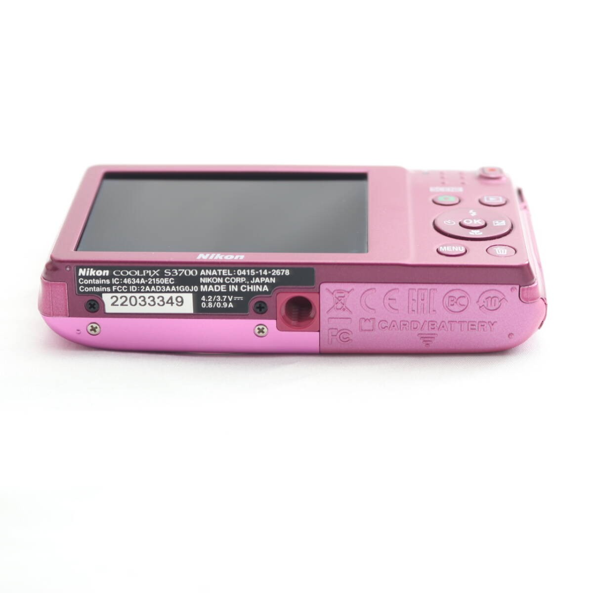 Nikon COOLPIX S3700 pink 780867