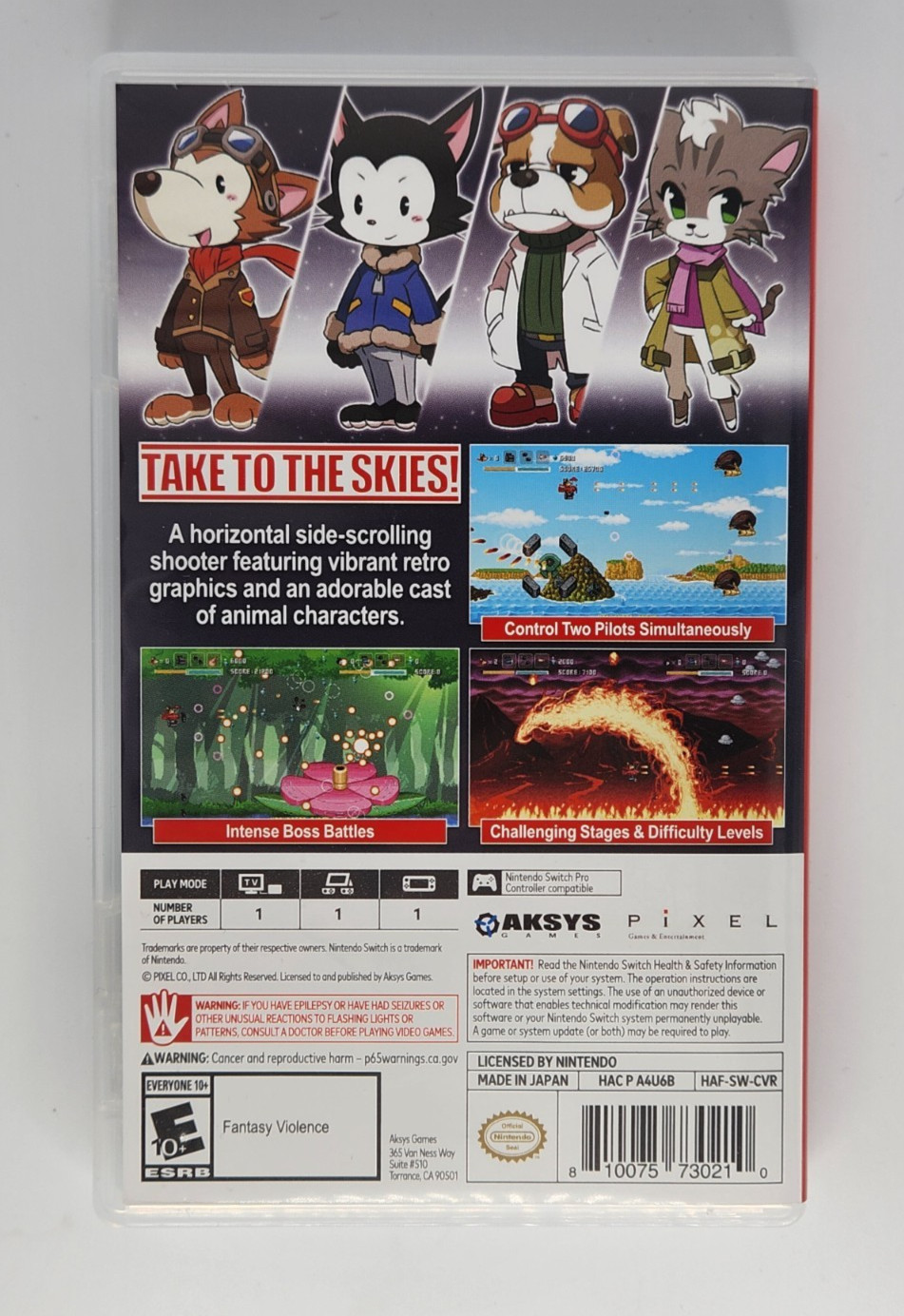 Horgihugh and Friends (Nintendo Switch) Complete CIB Tested