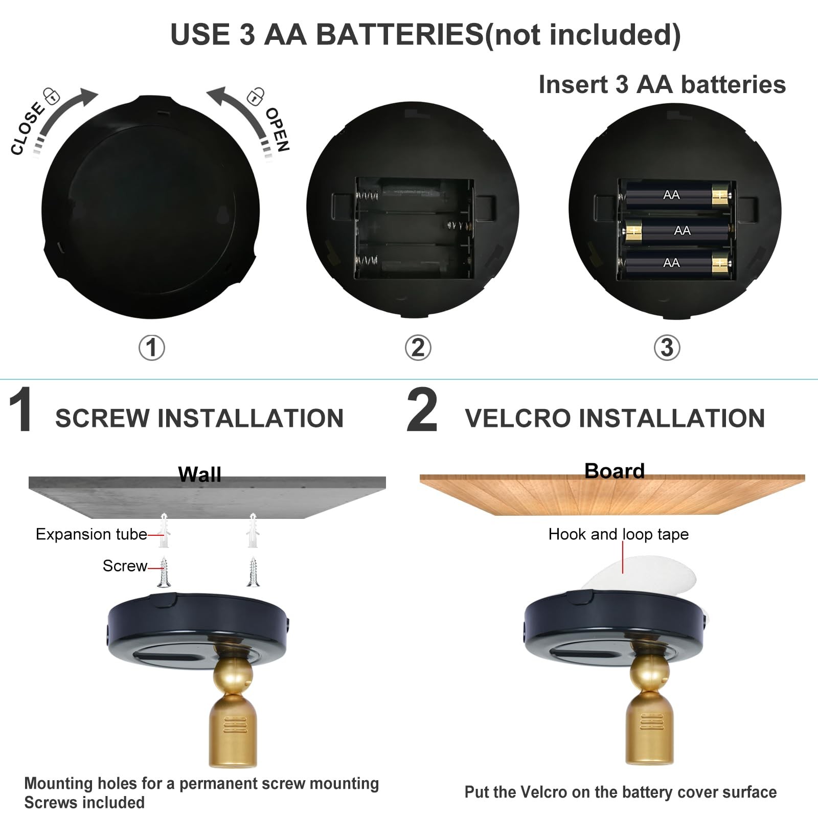 Spotlight, Battery Powered Spot Lights with Remote, Tree Up Lights Indoor, Di...