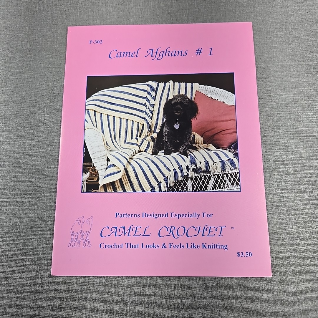 Camel Crochet Basic Instruction Book & 4 Starter Patterns Naka Pillman