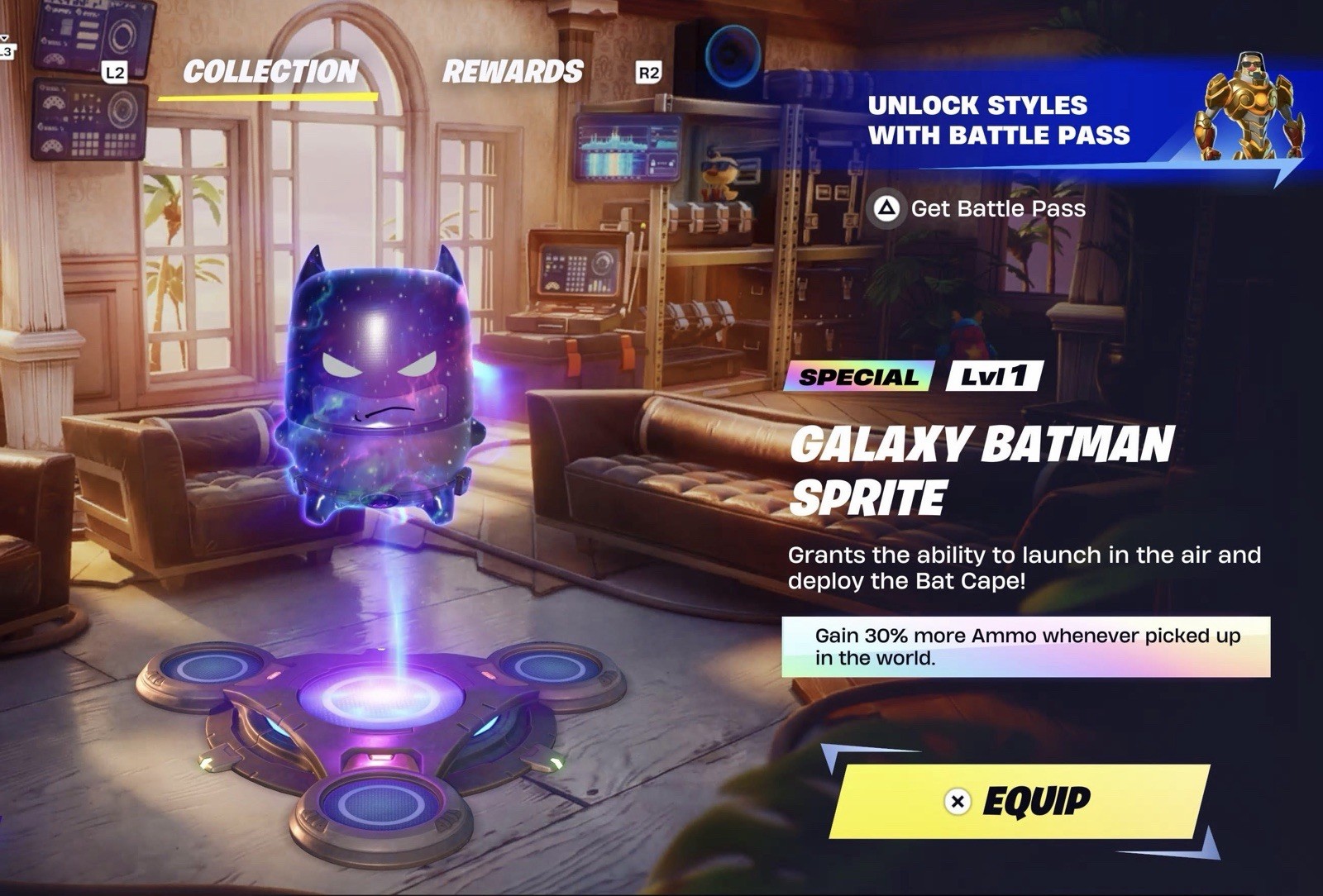 FN NEW Special Mythic Galaxy Batman Sprite!! Very Rare And Is High Demand!
