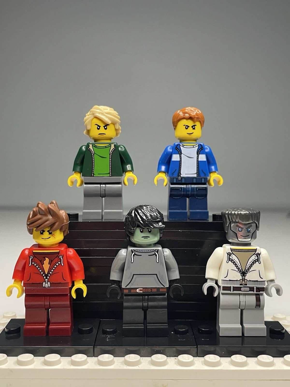 NEW ninjago Casual Ninja Lego Custom Lot Of 6
