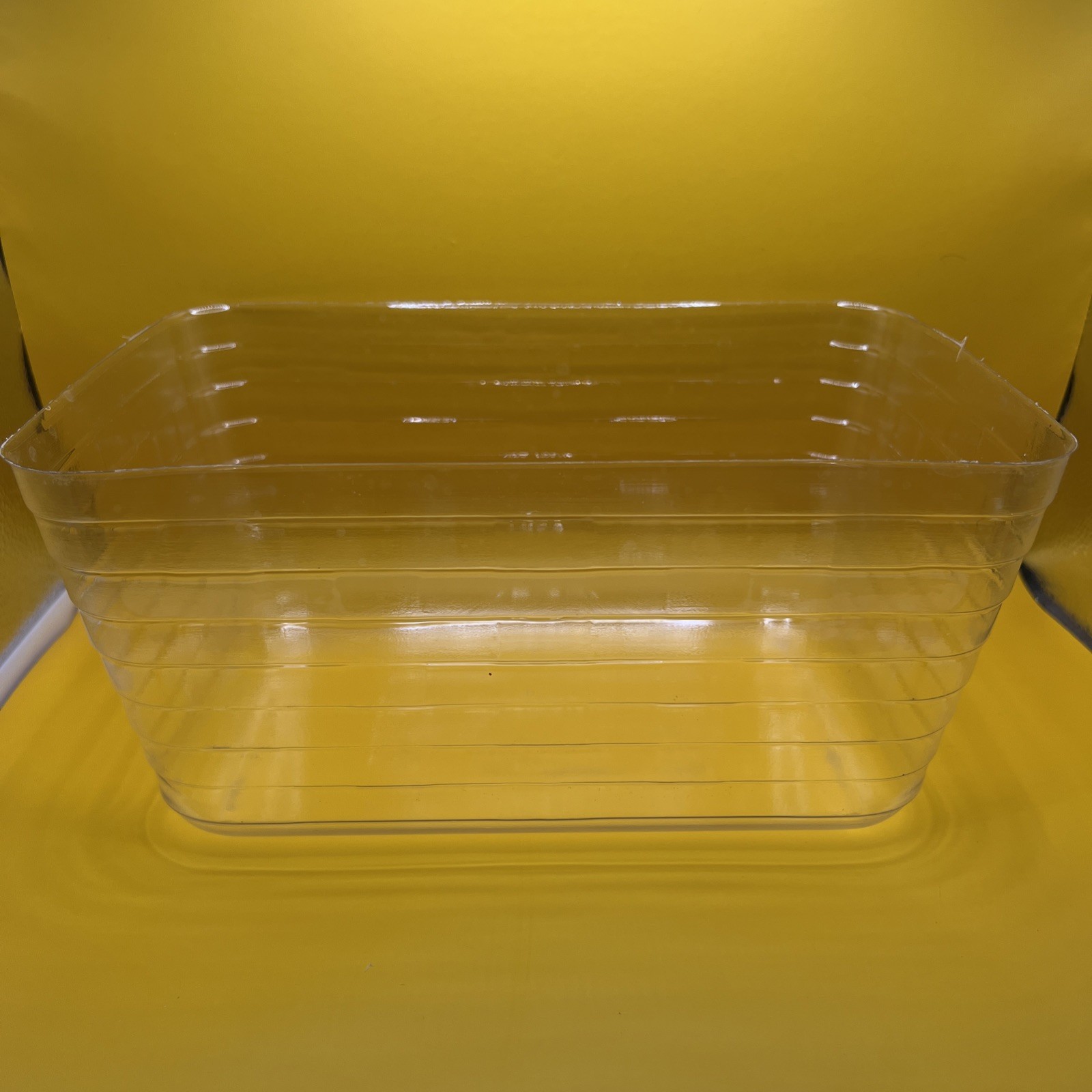 Longaberger Spring Basket Protector Liner Clear Plastic #40908 10x7 Insert
