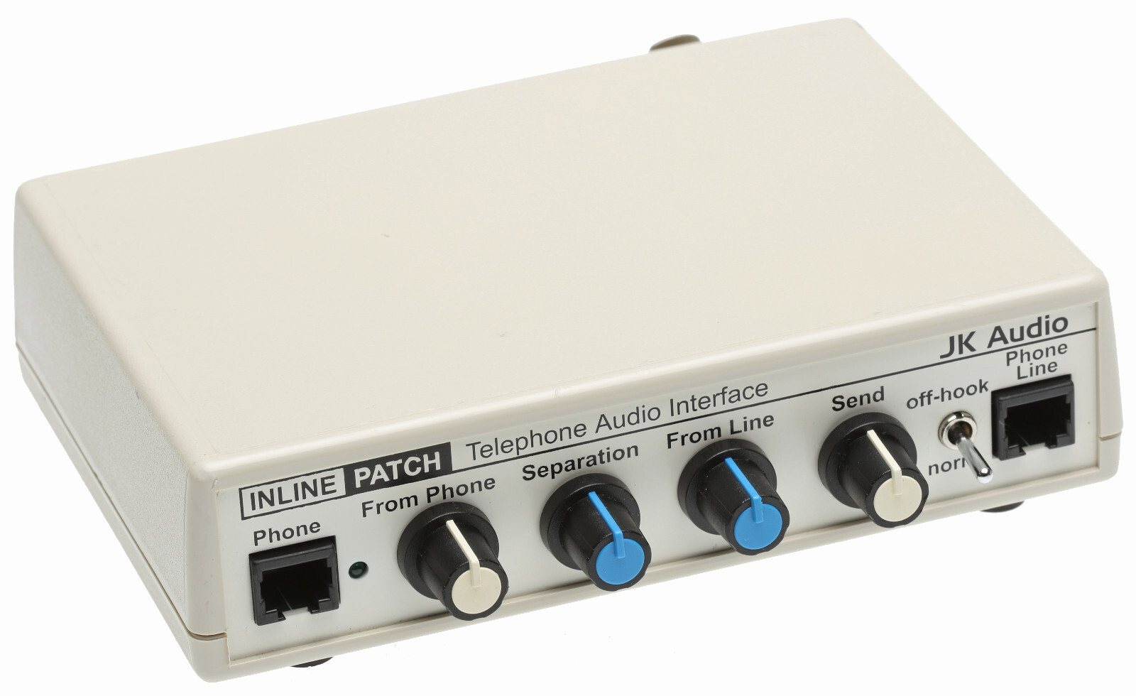 JK Audio Inline Phone Line Patch POTS Telco Audio Send Receive Interface IFB