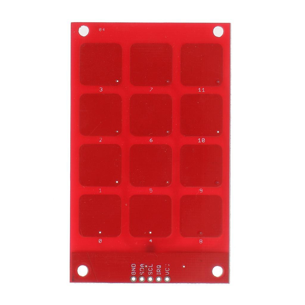 MPR121 12 Way Capacitive Keypad Switch Panel for