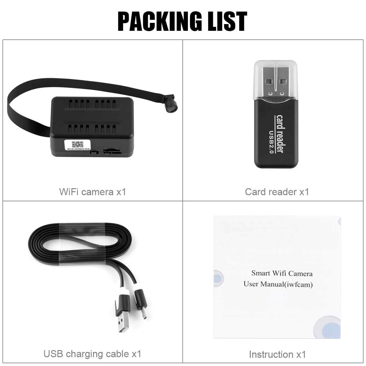 Wireless WIFI IP Mini Smallest DIY Buttons Camera HD 1080P -Micro Video Recorder